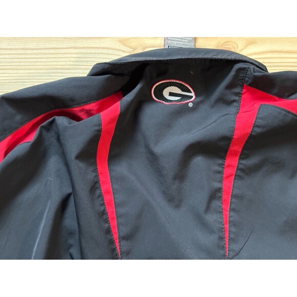 Georgia Bulldogs Nike Jacket Mens L Red Full Zip Jacket NCAA SEC - Picture 11 of 11